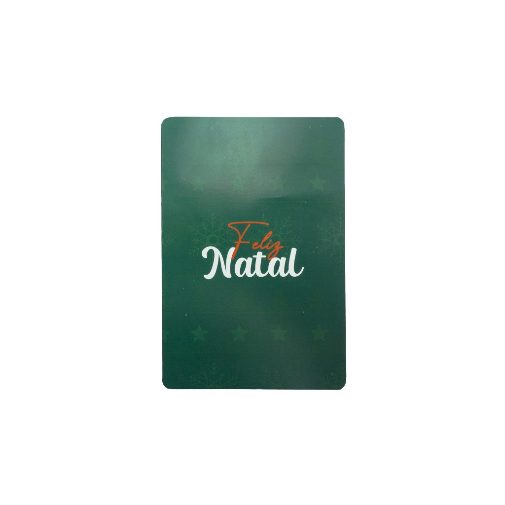 Cartão Postal P/ Enfeite/ Íman Natal