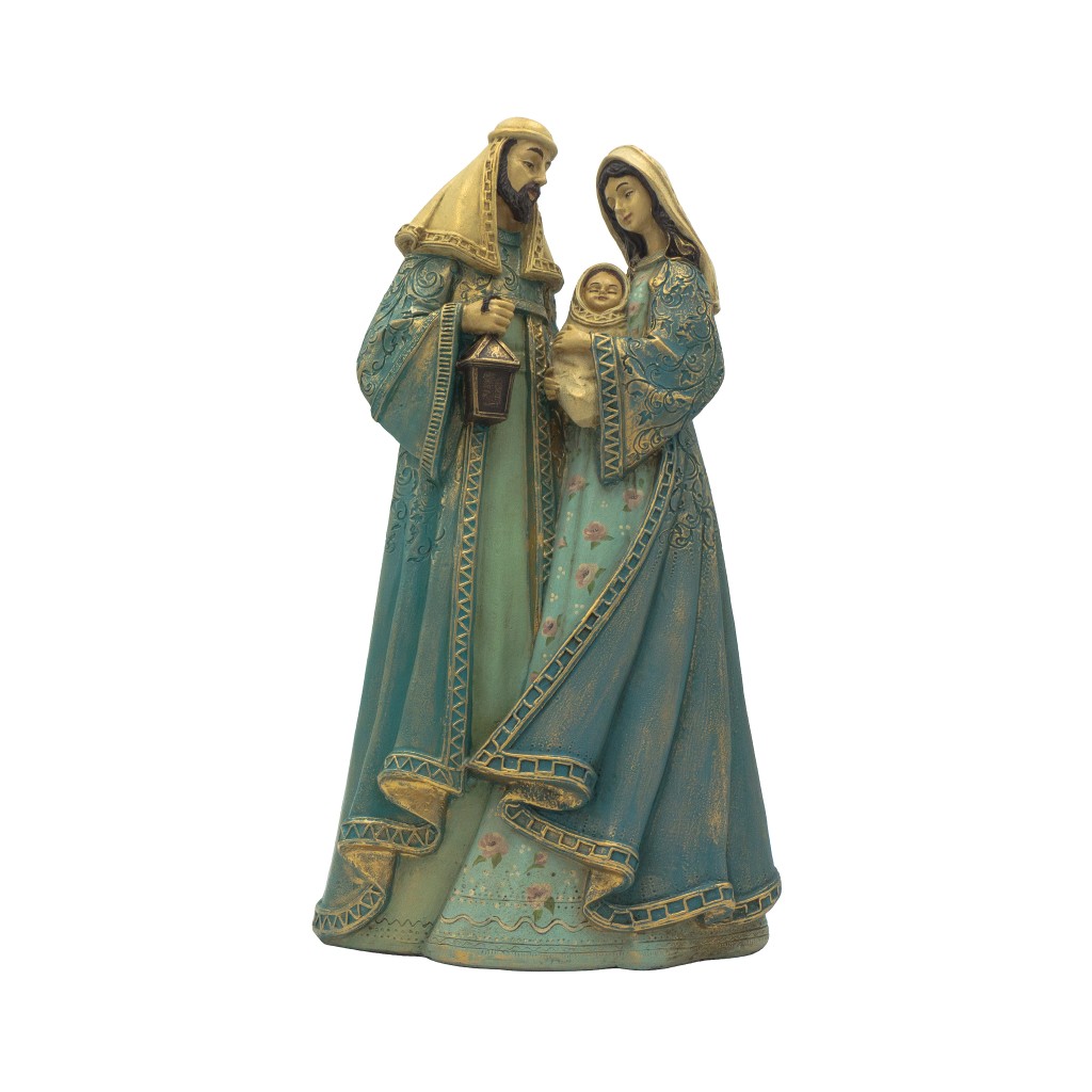 Sagrada Família Pintada à Mão 19.8x10x35cm