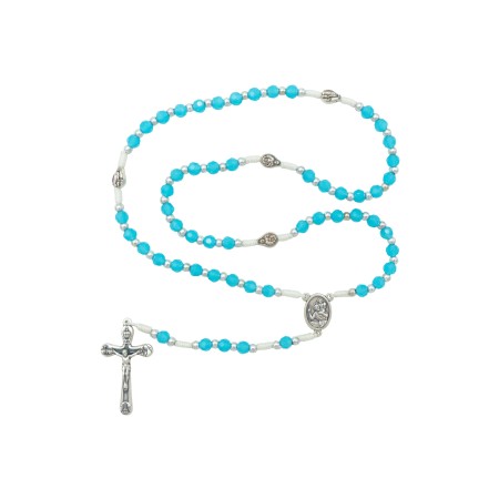 Terço de Fátima Cristal e Cordão Div. Cores Terço de Fátima Cristal e Cordão Div. Cores