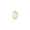 Presépio Miniatura Branco e Dourado 7cm