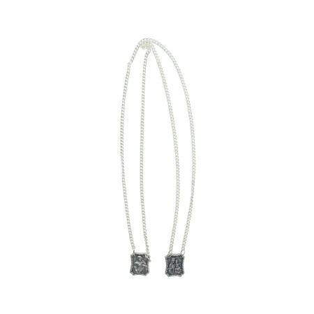 Escapulário em Metal C/ Caixa Escapulário em Metal C/ Caixa