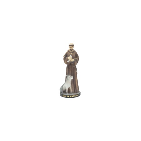 São Francisco de Assis Pintado 15cm São Francisco de Assis Pintado 15cm