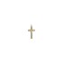 Cruz Dourada e Niquelada 4cm