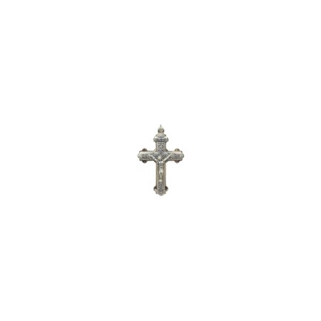 Cruz Prateada C/ Cristo Prateado 5.5cm Cruz Prateada C/ Cristo Prateado 5.5cm