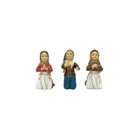 Trio de Pastorinhos Ajoelhados Marfinite 15cm Trio de Pastorinhos Ajoelhados Marfinite 15cm