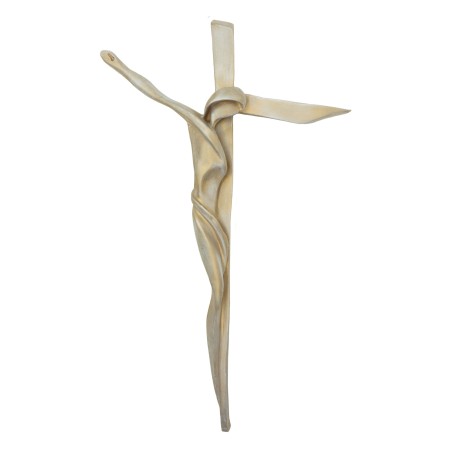 Cristo Estilizado C/ Cruz de Parede Cristo Estilizado C/ Cruz de Parede