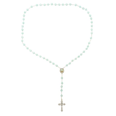 Terço de Fátima Conta Crackle Div. Cores C/ Caixa