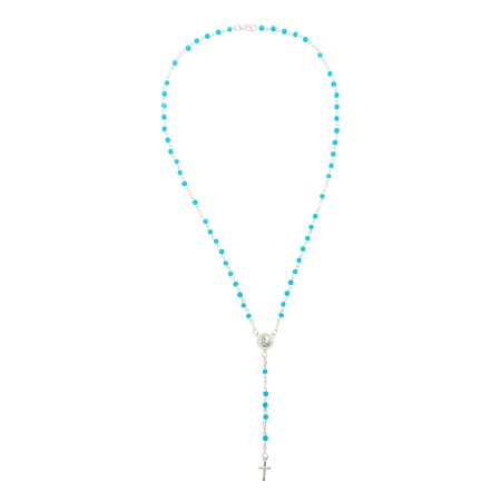 Terço / Fio Div. Cores / Medalha Aparição Color Terço / Fio Div. Cores / Medalha Aparição Color