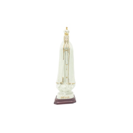 Nossa Senhora de Fátima Coroada Porcelana 23.5cm Nossa Senhora de Fátima Coroada Porcelana 23.5cm