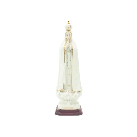 Nossa Senhora de Fátima Coroada Porcelana 32cm Nossa Senhora de Fátima Coroada Porcelana 32cm