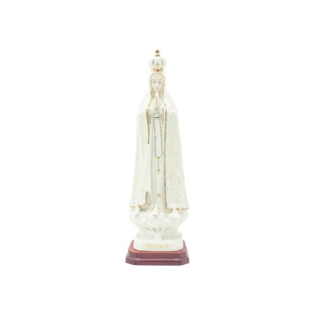 Nossa Senhora de Fátima Coroada Porcelana 32cm Nossa Senhora de Fátima Coroada Porcelana 32cm