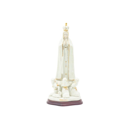 Aparição de Fátima Porcelana 29cm Aparição de Fátima Porcelana 29cm