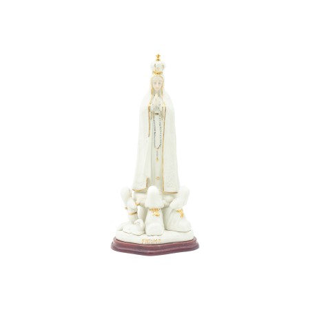 Aparição de Fátima Porcelana 29cm Aparição de Fátima Porcelana 29cm