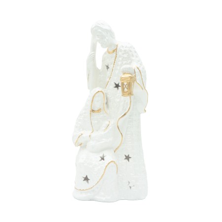 Sagrada Família C/ Lanterna T-Light 15*35cm Sagrada Família C/ Lanterna T-Light 15*35cm