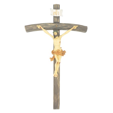 Cruz Marfinite C/ Cristo de Pendurar 51x30cm Cruz Marfinite C/ Cristo de Pendurar 51x30cm