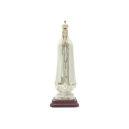 Nossa Senhora de Fátima Coroada Porcelana 19.5cm Nossa Senhora de Fátima Coroada Porcelana 19.5cm