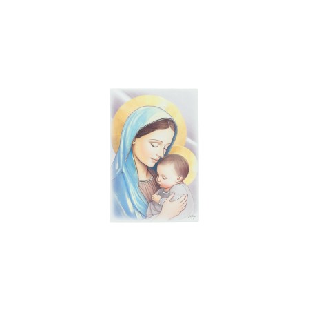 Placa C/ Amor de Mãe Color. 9x13.5cm Placa C/ Amor de Mãe Color. 9x13.5cm