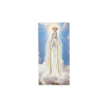 Placa C/ Coroada Colorida 12x24cm Placa C/ Coroada Colorida 12x24cm