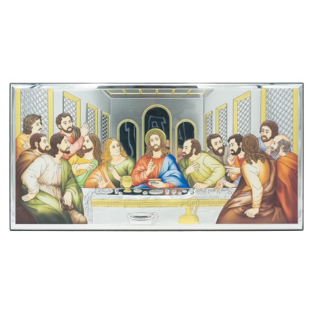 Última Ceia Bilaminada Colorida 25x50cm