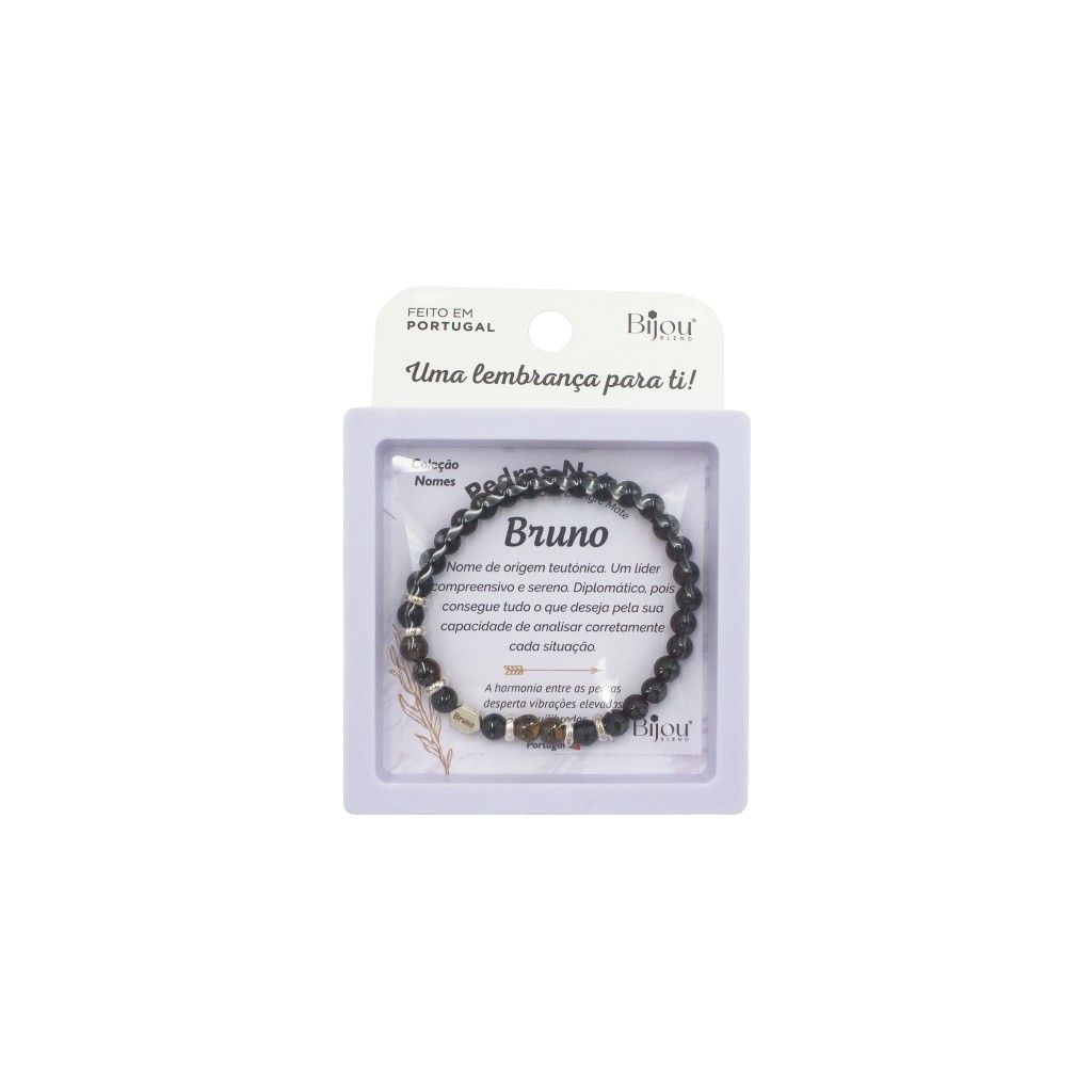 Pulseira das Pedras C/ Nome Masculino