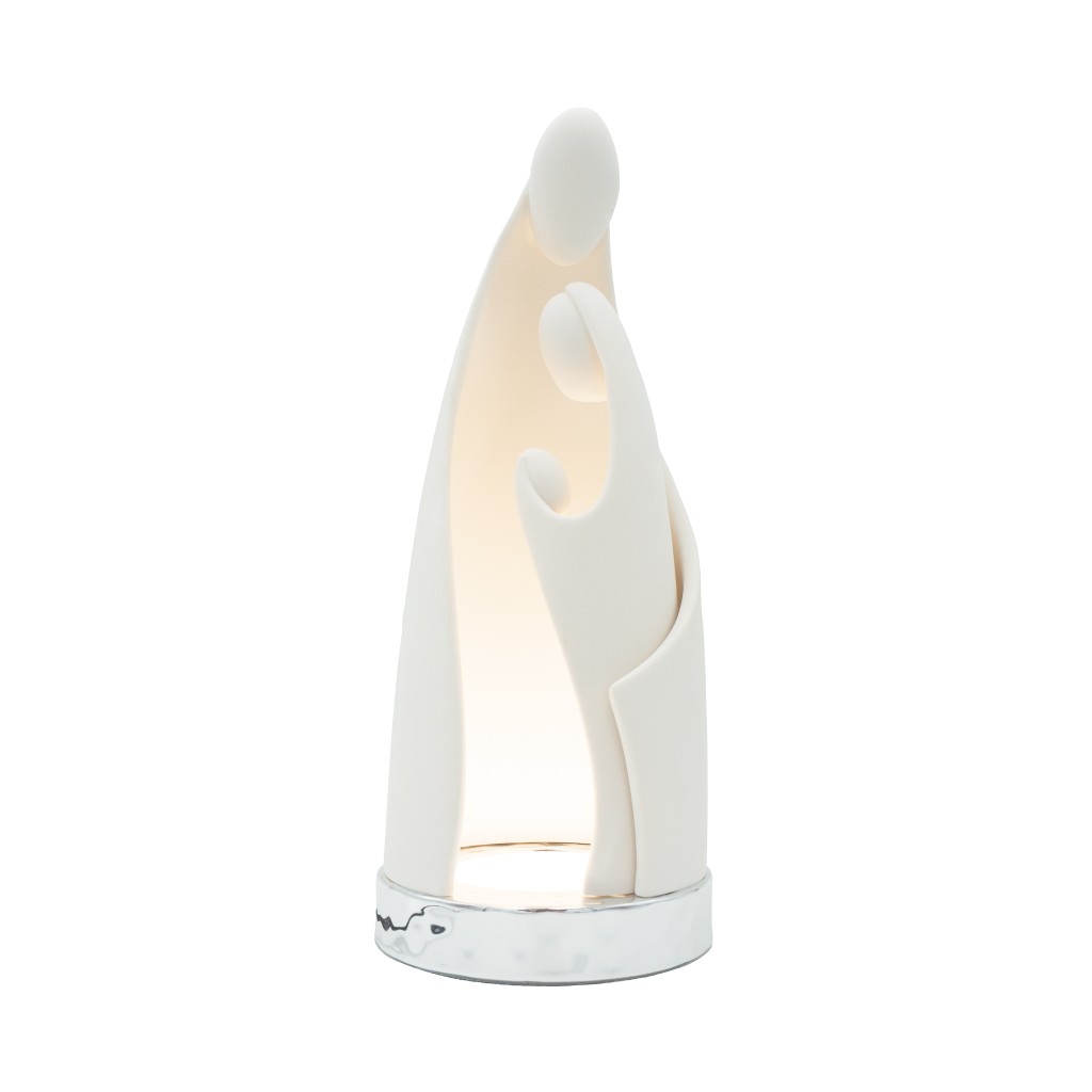 Sagrada Família C/ Base P/ Iluminação 31cm
