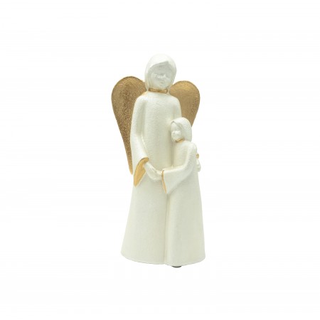 Anjo com Criança Pó de Pedra