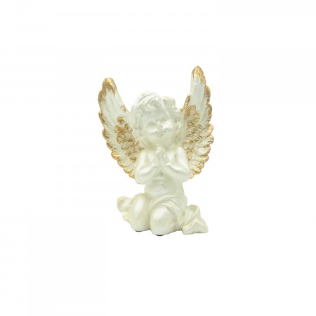 Anjo  Pó de Pedra de Joelhos