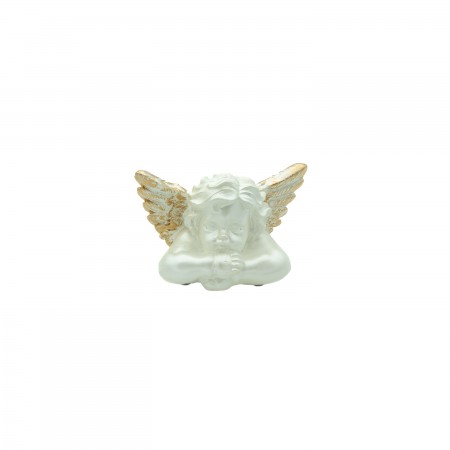 Anjo Pensativo Pó de Pedra 09 cm