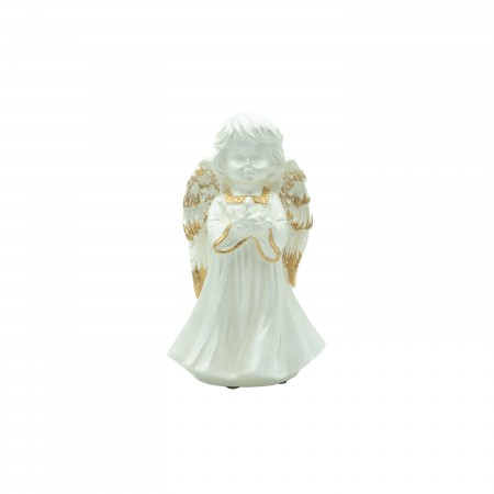 Anjo com Pomba Pó de Pedra