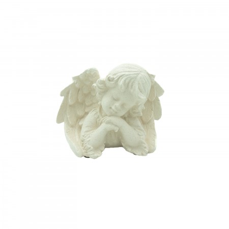 Anjo a Dormir Pó de Pedra 24cm