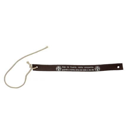 Pulseira em Pele Genuína " Anjo da Guarda" Pulseira em Pele Genuína " Anjo da Guarda"