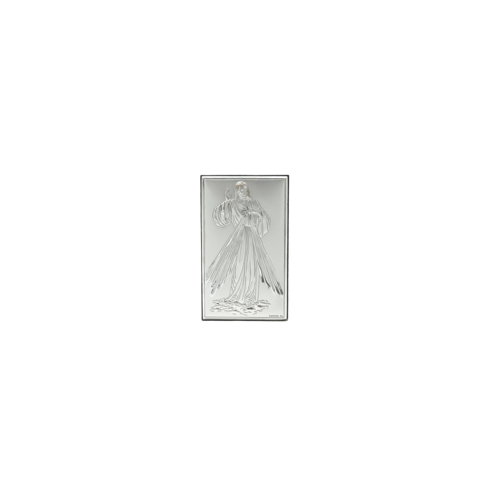 Placa Bilaminada C/Jesus Misericordioso 6,5*11cm 