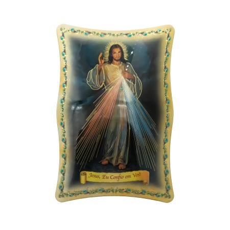 Quadro C/ Jesus Misericordioso 30x40cm Quadro C/ Jesus Misericordioso 30x40cm