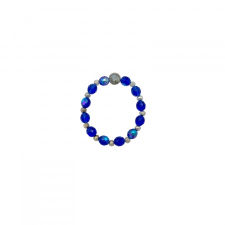 Pulseira Pedras Coloridas e Medalha de Fátima Pulseira Pedras Coloridas e Medalha de Fátima