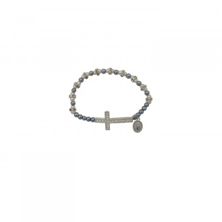 Pulseira Dezena C/ Medalha de Fátima  Pulseira Dezena C/ Medalha de Fátima