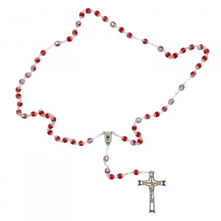 Terço Cristal VH Anilhas 8mm Terço Cristal VH Anilhas 8mm