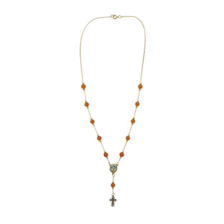 Gargantilha Vidro C/ Dourado Gargantilha Vidro C/ Dourado