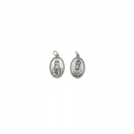 Medalha Alpaca Rosto Virgem vs Aparição Média Medalha Alpaca Rosto Virgem vs Aparição Média