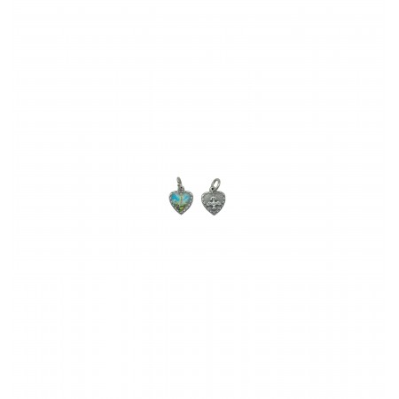 Medalha Coração Aparição Colorida Vs Pomba da Paz Medalha Coração Aparição Colorida Vs Pomba da Paz