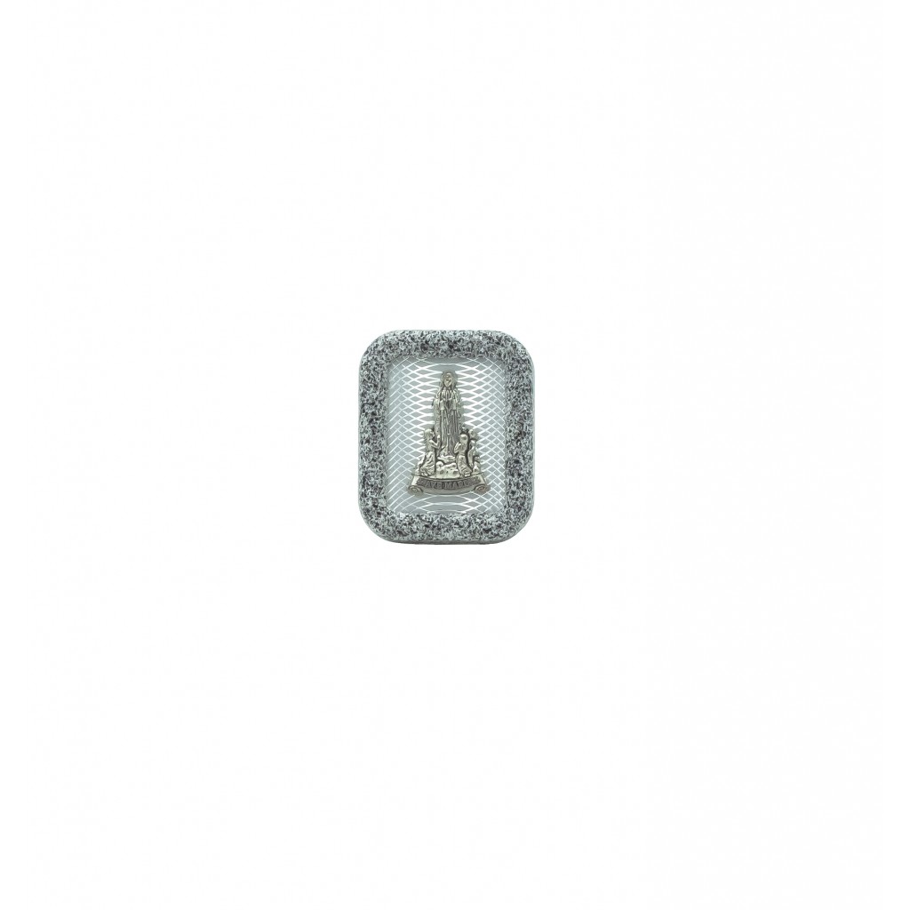 Moldura Efeito Pedra C/Aparição de Metal 5cmx6,5cm