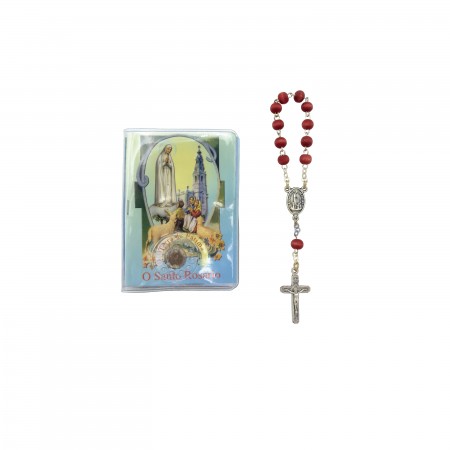 Carteira C/ Dezena Impressa e Terra de Fátima Carteira C/ Dezena Impressa e Terra de Fátima