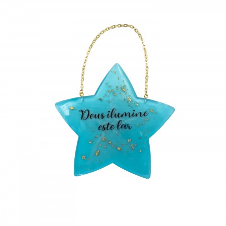 Medalhão Estrela - Rosa (008) e Azul (009) Medalhão Estrela - Rosa (008) e Azul (009)