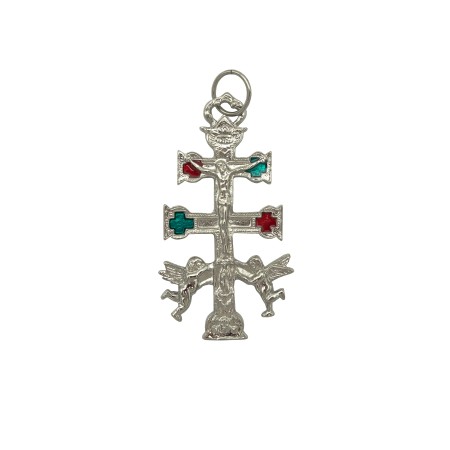 Cruz da Caravaca Niquelada 11cm 