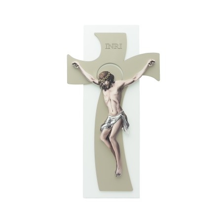 Cruz C/ Cristo Pendurar / Pousar 22.5x42cm Cruz C/ Cristo Pendurar / Pousar 22.5x42cm