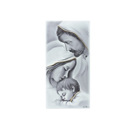 Quadro/ Placa C/ Sagrada Família 18x36cm Quadro/ Placa C/ Sagrada Família 18x36cm